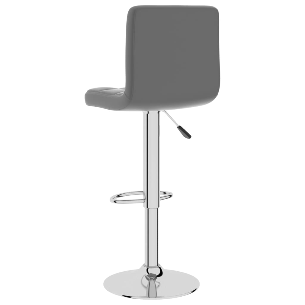 vidaXL Bar Stool Black Faux Leather