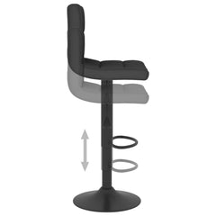 vidaXL Bar Stool Brown Fabric