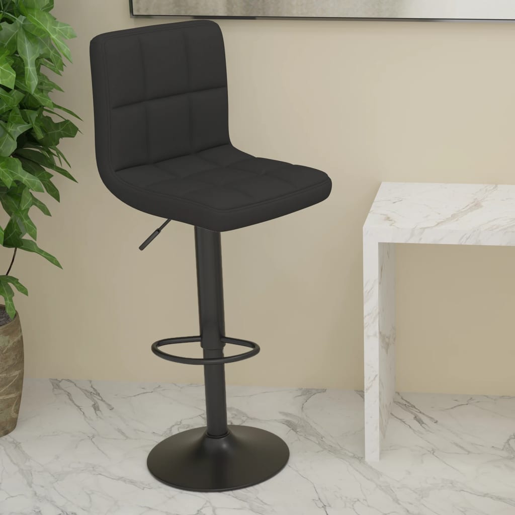 vidaXL Bar Stool Brown Fabric