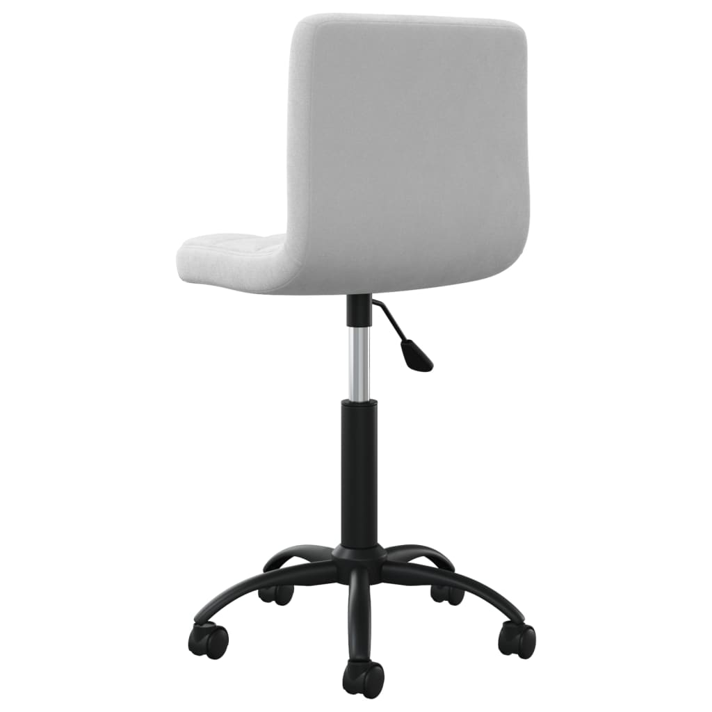 vidaXL Swivel Office Chair Black Velvet