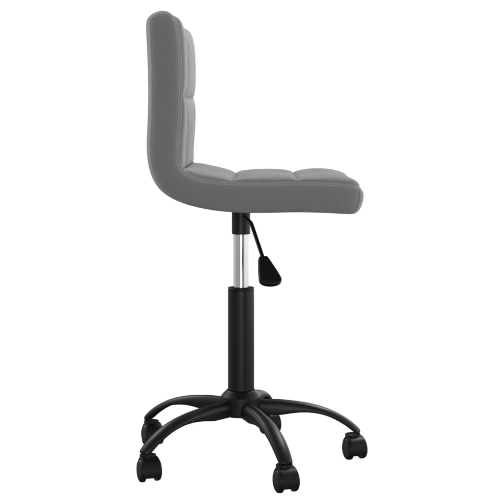 vidaXL Swivel Office Chair Black Velvet