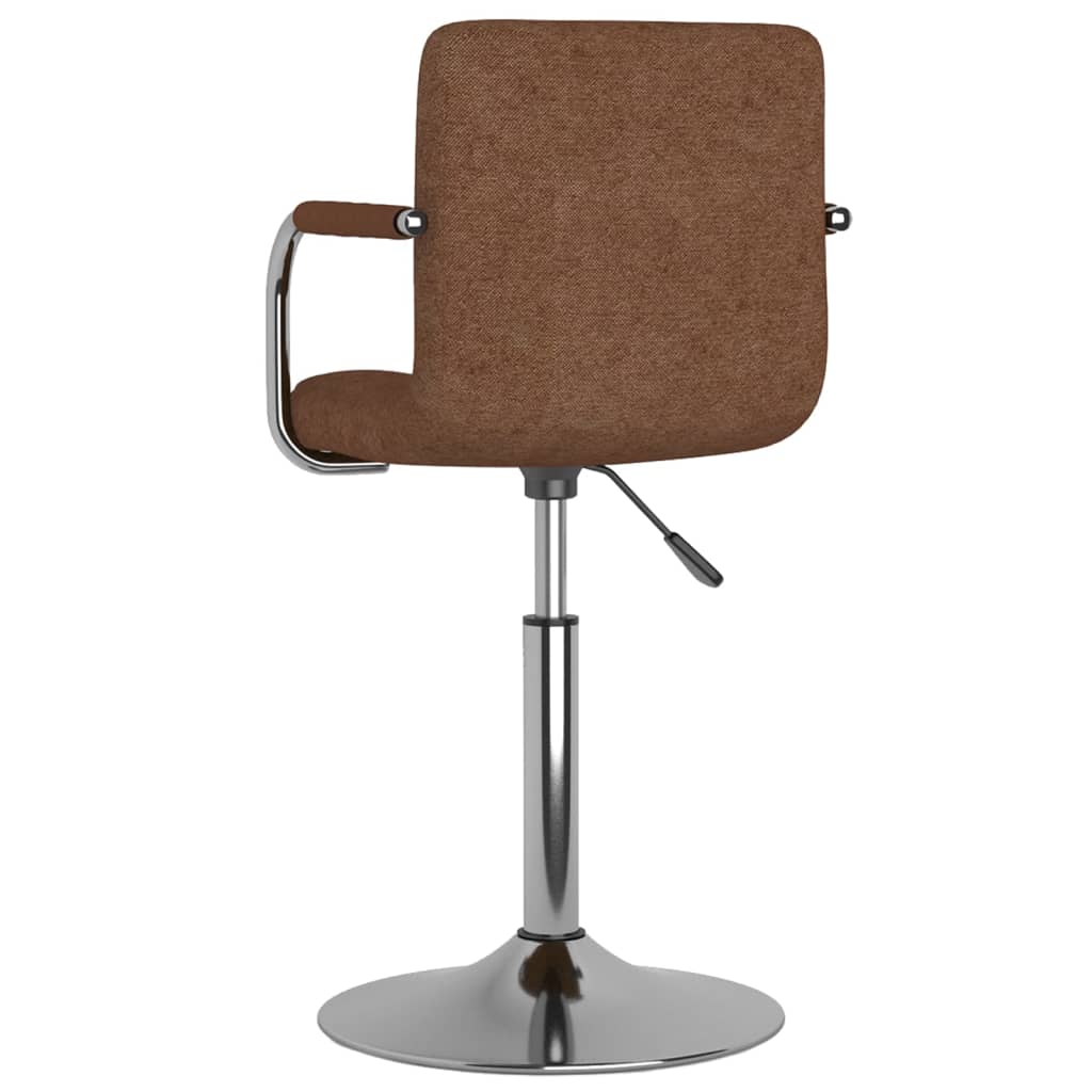 vidaXL Bar Stool Black Fabric