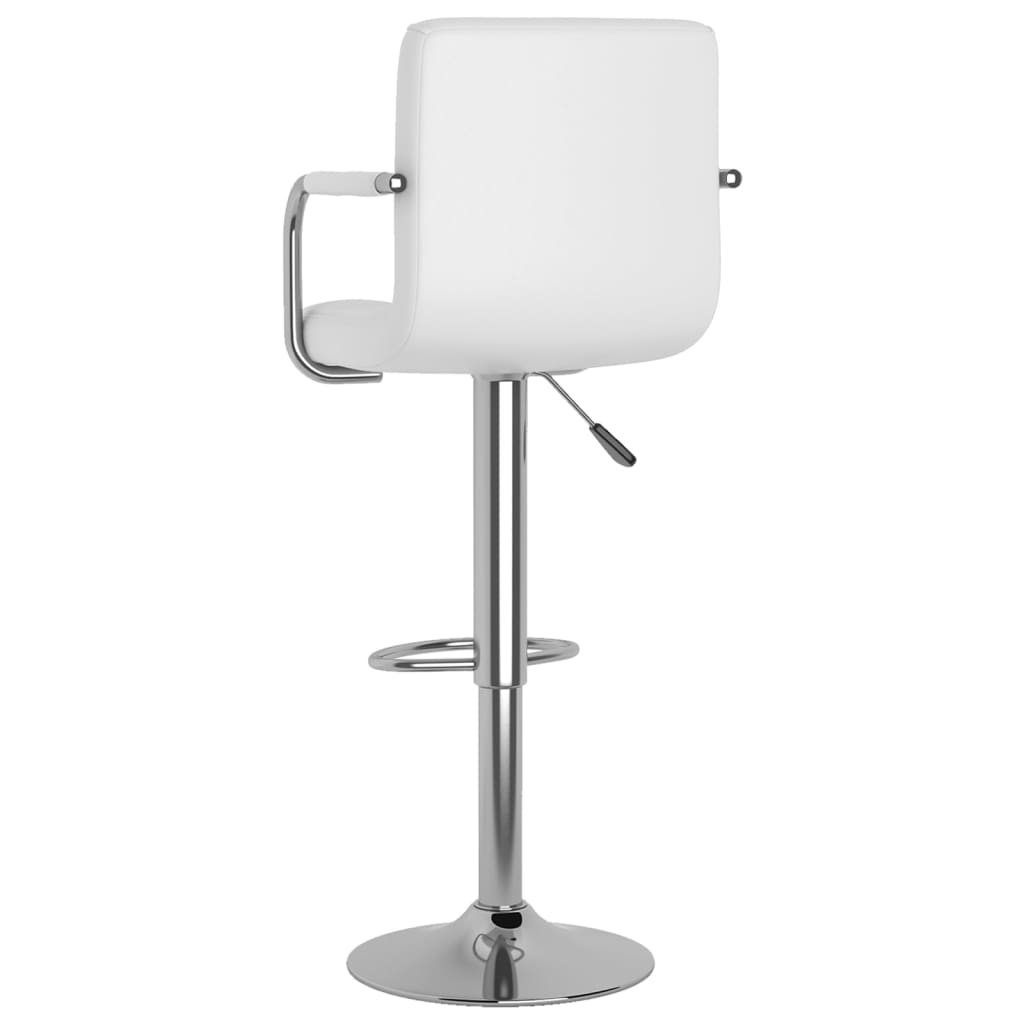 vidaXL Bar Stool Black Faux Leather