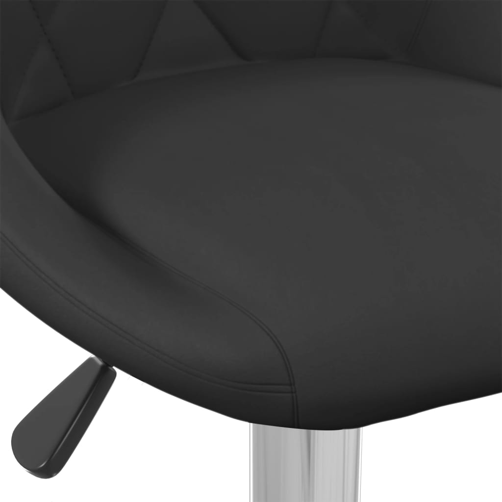 vidaXL Bar Stool Black Velvet