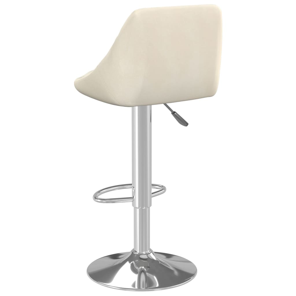 vidaXL Bar Stool Black Velvet