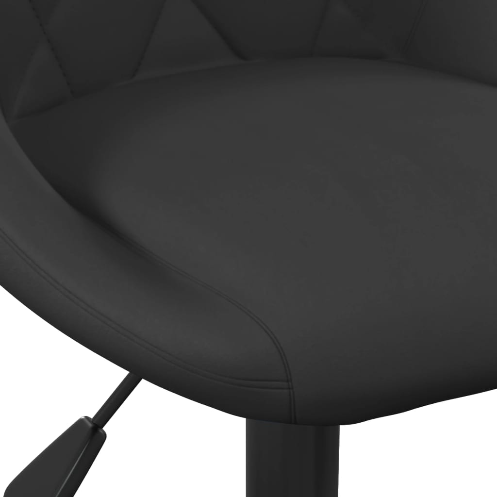 vidaXL Bar Stool Black Velvet