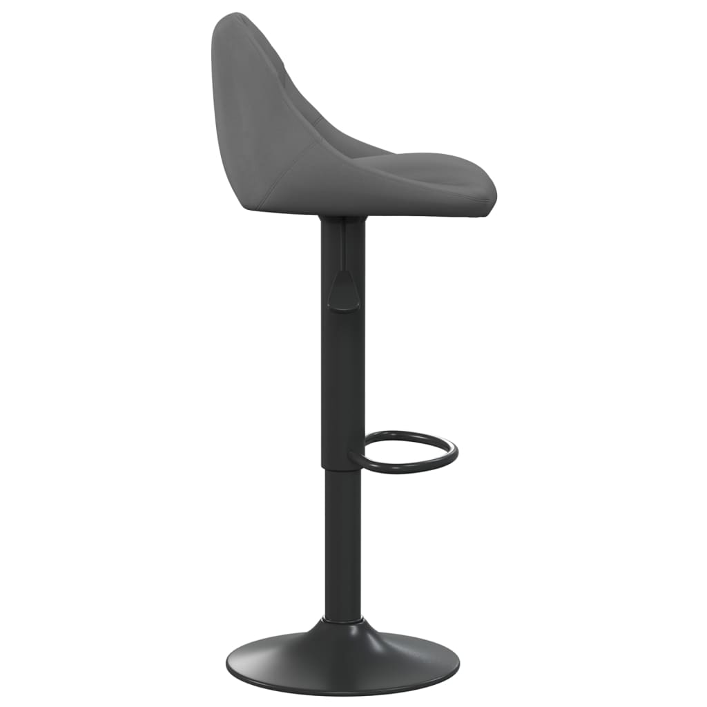 vidaXL Bar Stool Black Velvet