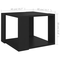 Coffee Table  40x40x30 cm Engineered Wood