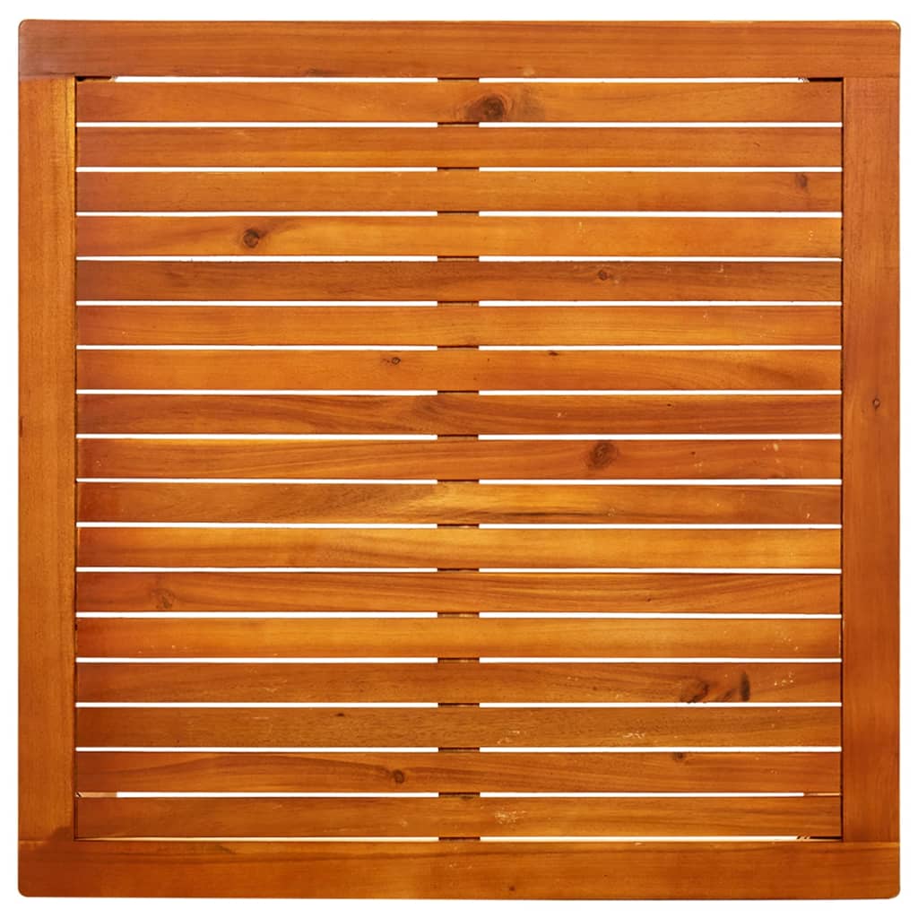 vidaXL Garden Coffee Table 85x85x45 cm Solid Acacia Wood