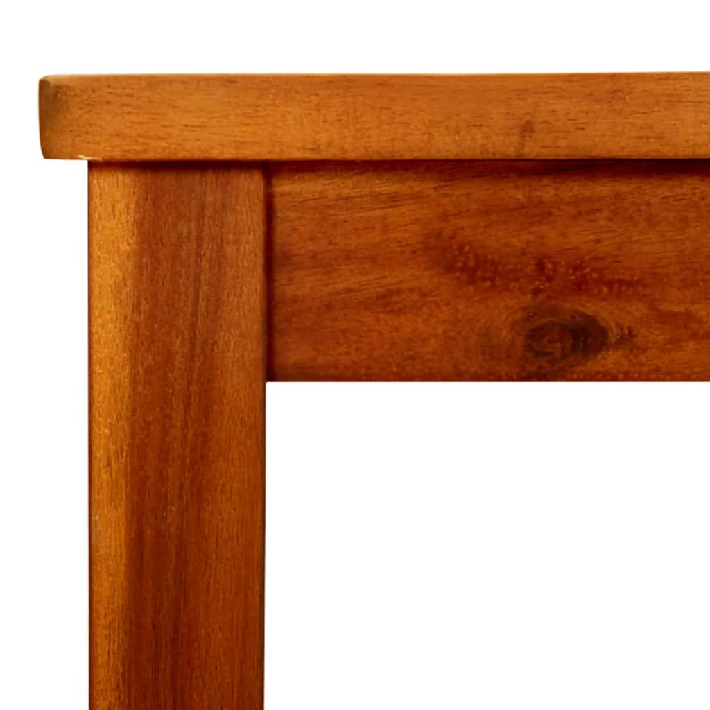 vidaXL Garden Coffee Table 85x85x45 cm Solid Acacia Wood