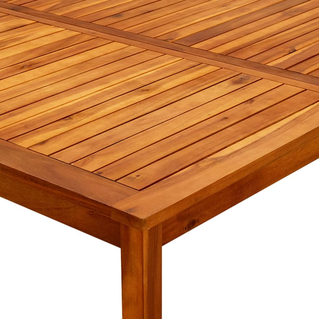 vidaXL Garden Coffee Table 85x85x45 cm Solid Acacia Wood