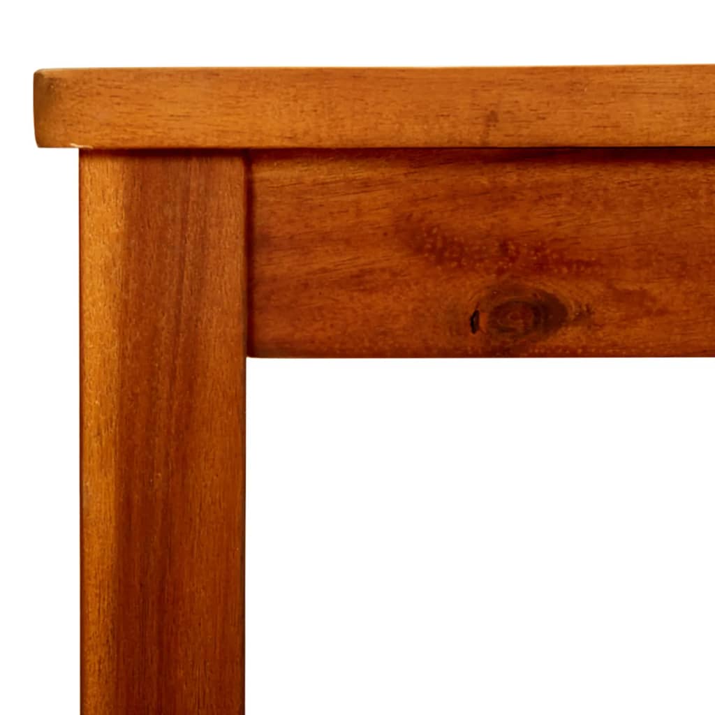 vidaXL Garden Coffee Table 85x85x45 cm Solid Acacia Wood