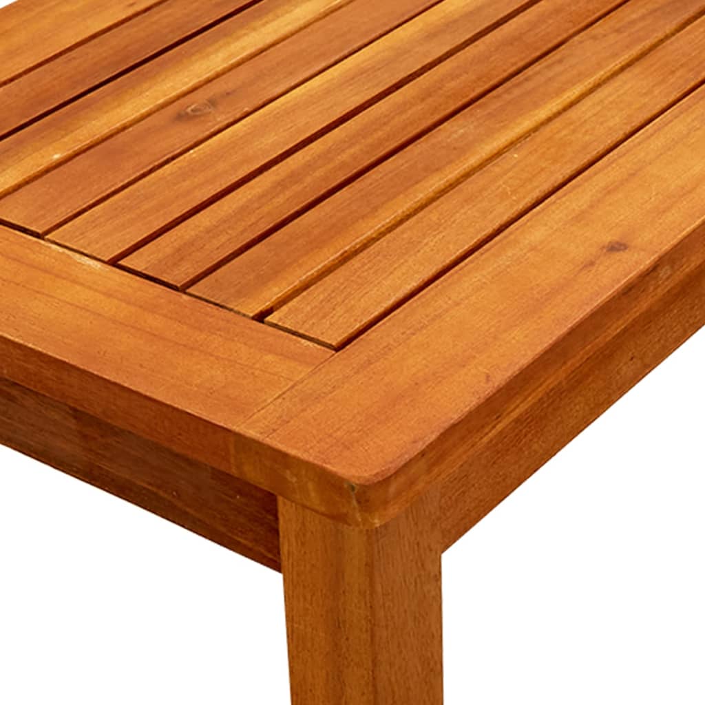 vidaXL Garden Coffee Table 85x85x45 cm Solid Acacia Wood