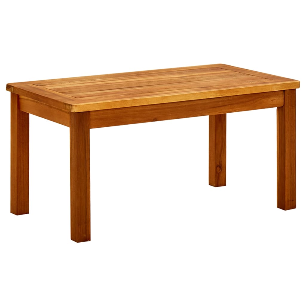 vidaXL Garden Coffee Table 85x85x45 cm Solid Acacia Wood