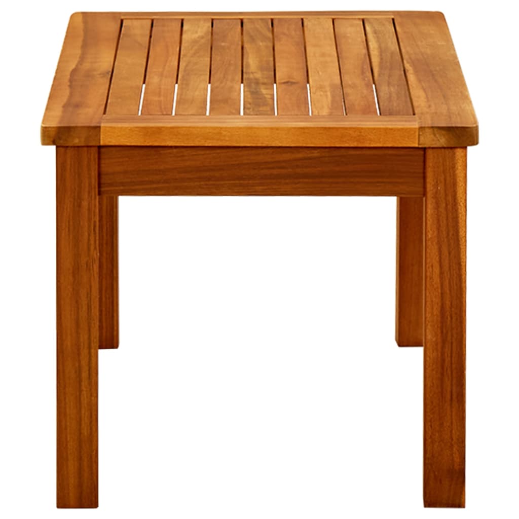 vidaXL Garden Coffee Table 85x85x45 cm Solid Acacia Wood