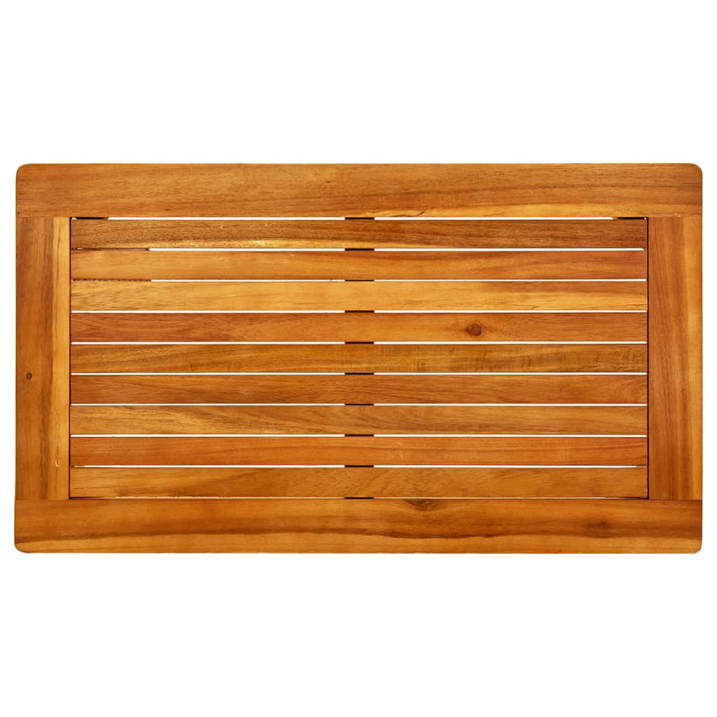 vidaXL Garden Coffee Table 85x85x45 cm Solid Acacia Wood