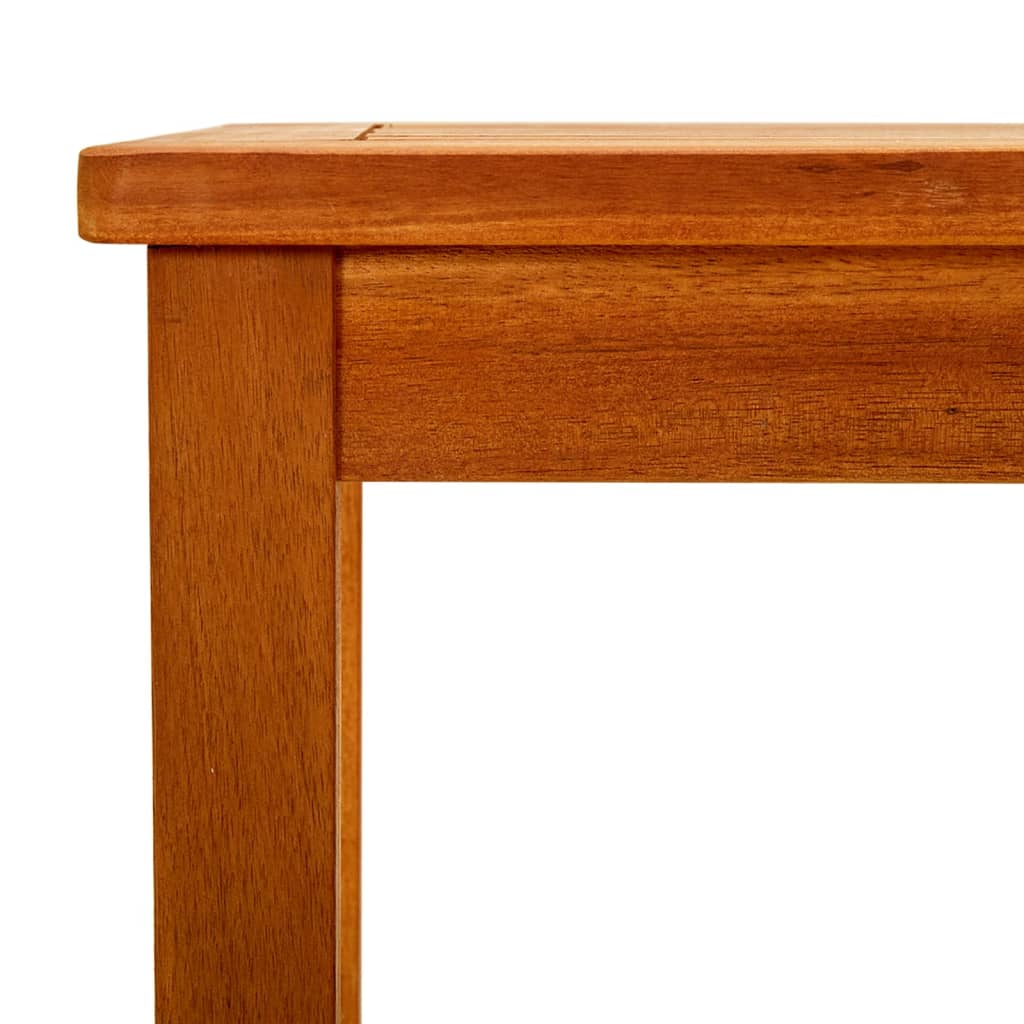 vidaXL Garden Coffee Table 85x85x45 cm Solid Acacia Wood