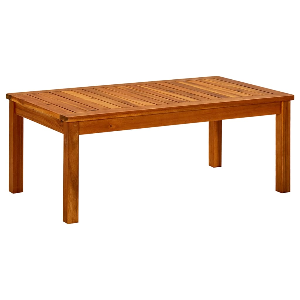 vidaXL Garden Coffee Table 85x85x45 cm Solid Acacia Wood
