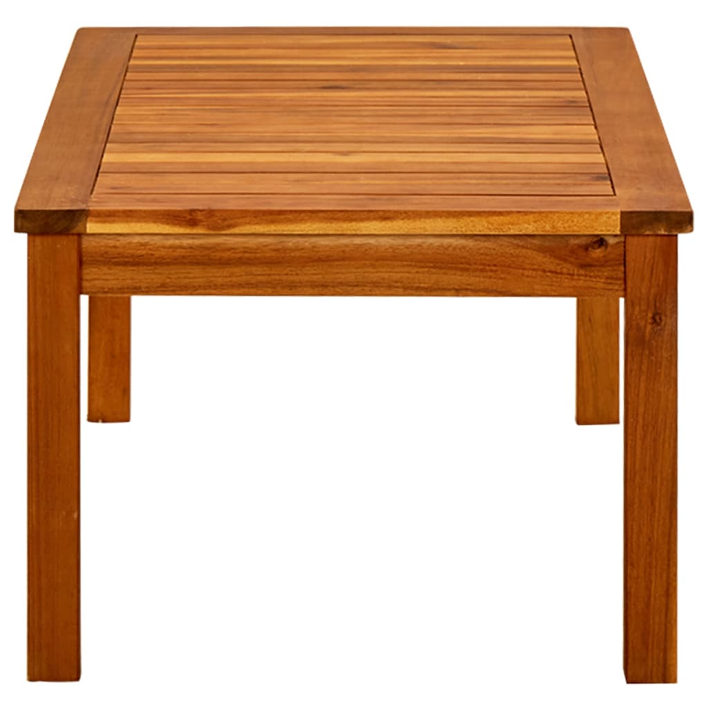 vidaXL Garden Coffee Table 85x85x45 cm Solid Acacia Wood