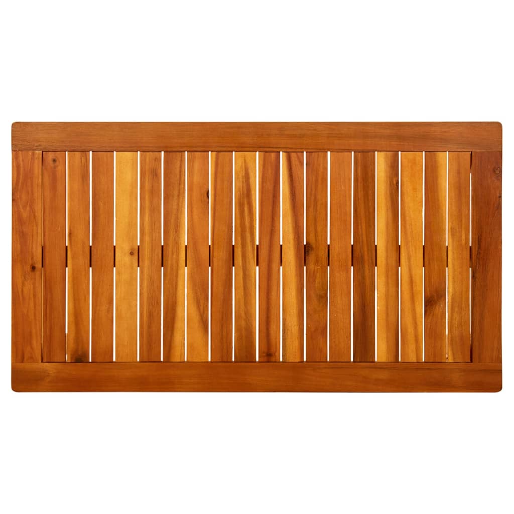 vidaXL Garden Coffee Table 85x85x45 cm Solid Acacia Wood