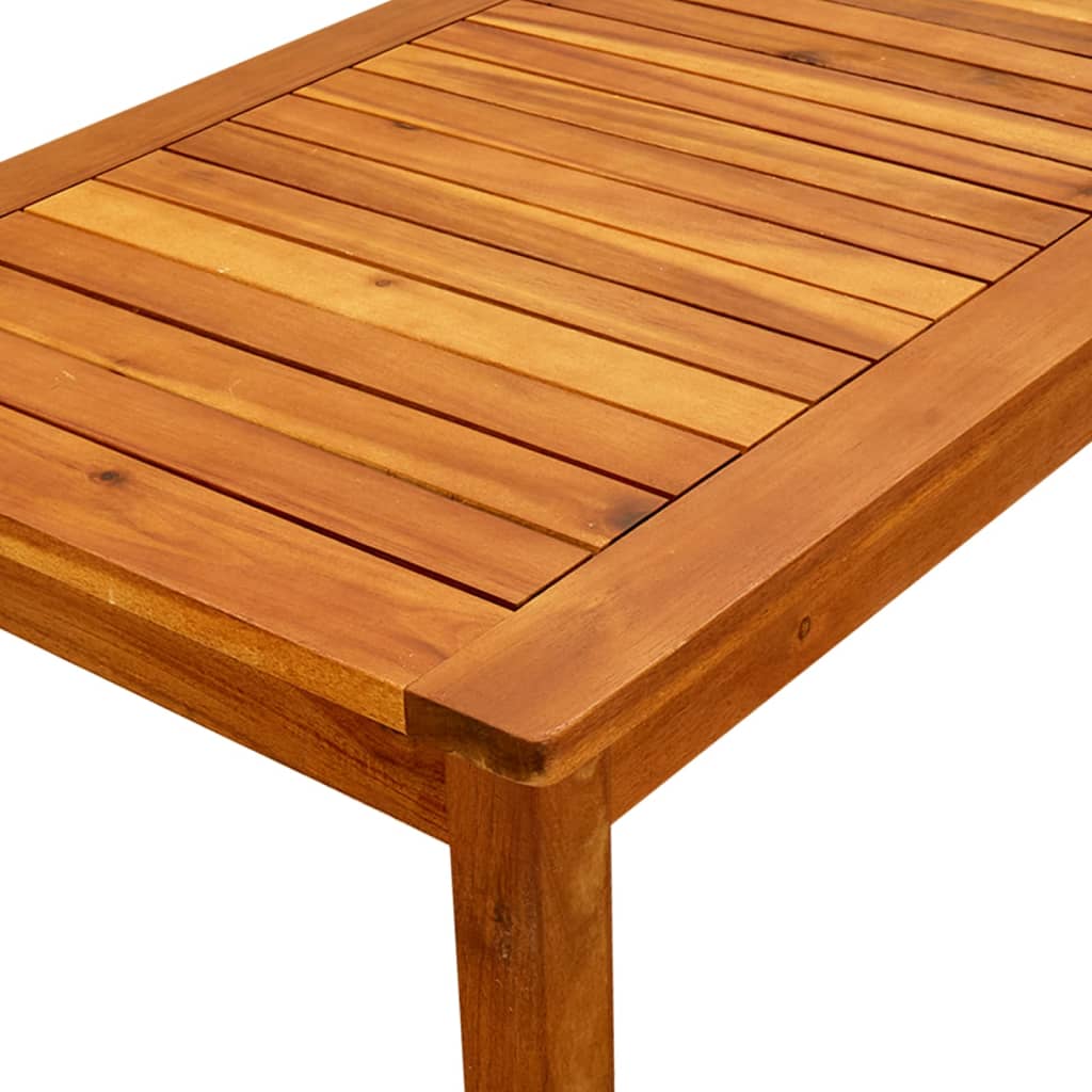 vidaXL Garden Coffee Table 85x85x45 cm Solid Acacia Wood