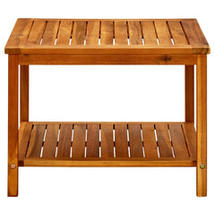 vidaXL Coffee Table 50x35x45 cm Solid Acacia Wood