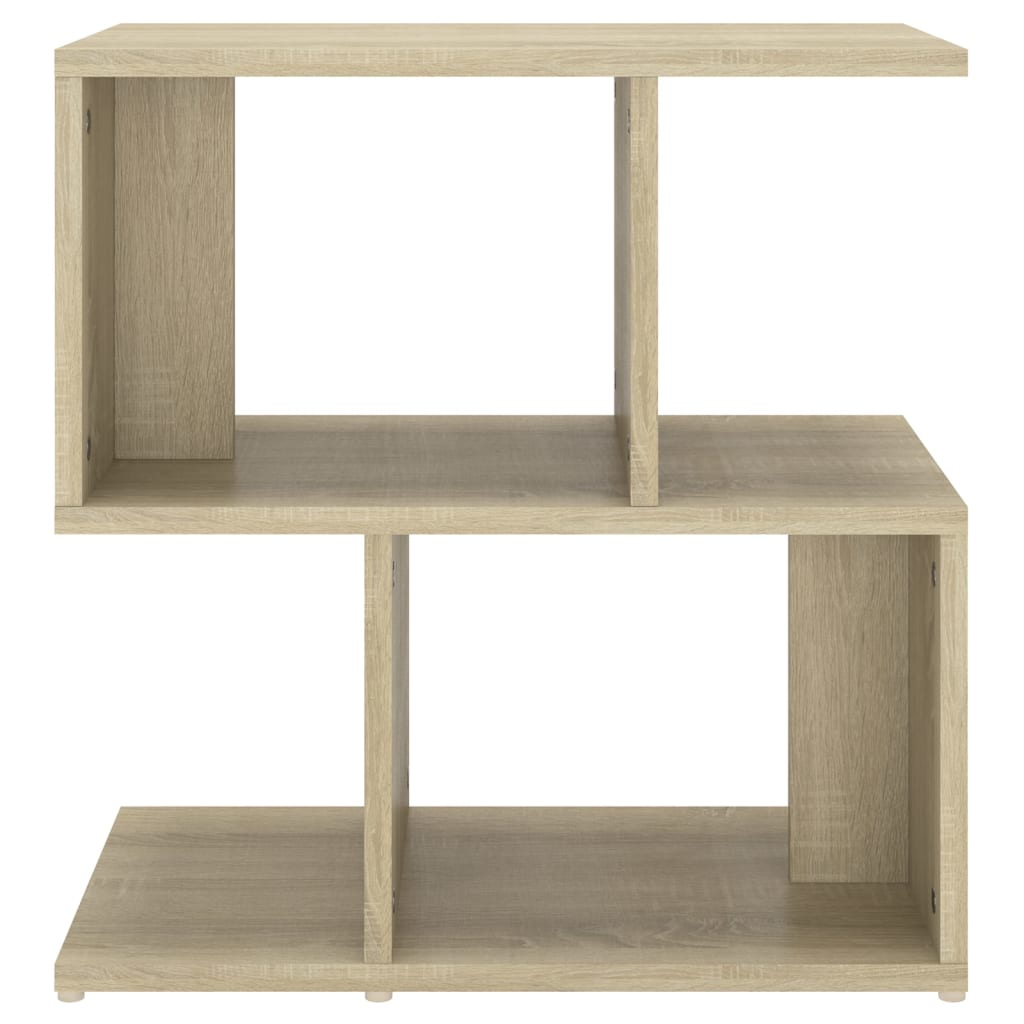 vidaXL Bedside Cabinet Black 35x35x55 cm Engineered Wood