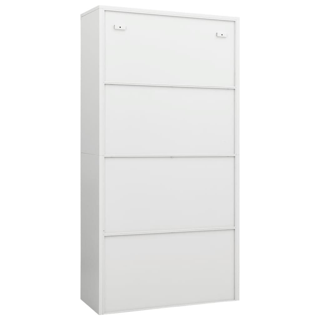 vidaXL Locker Cabinet Anthracite 90x40x180 cm Steel