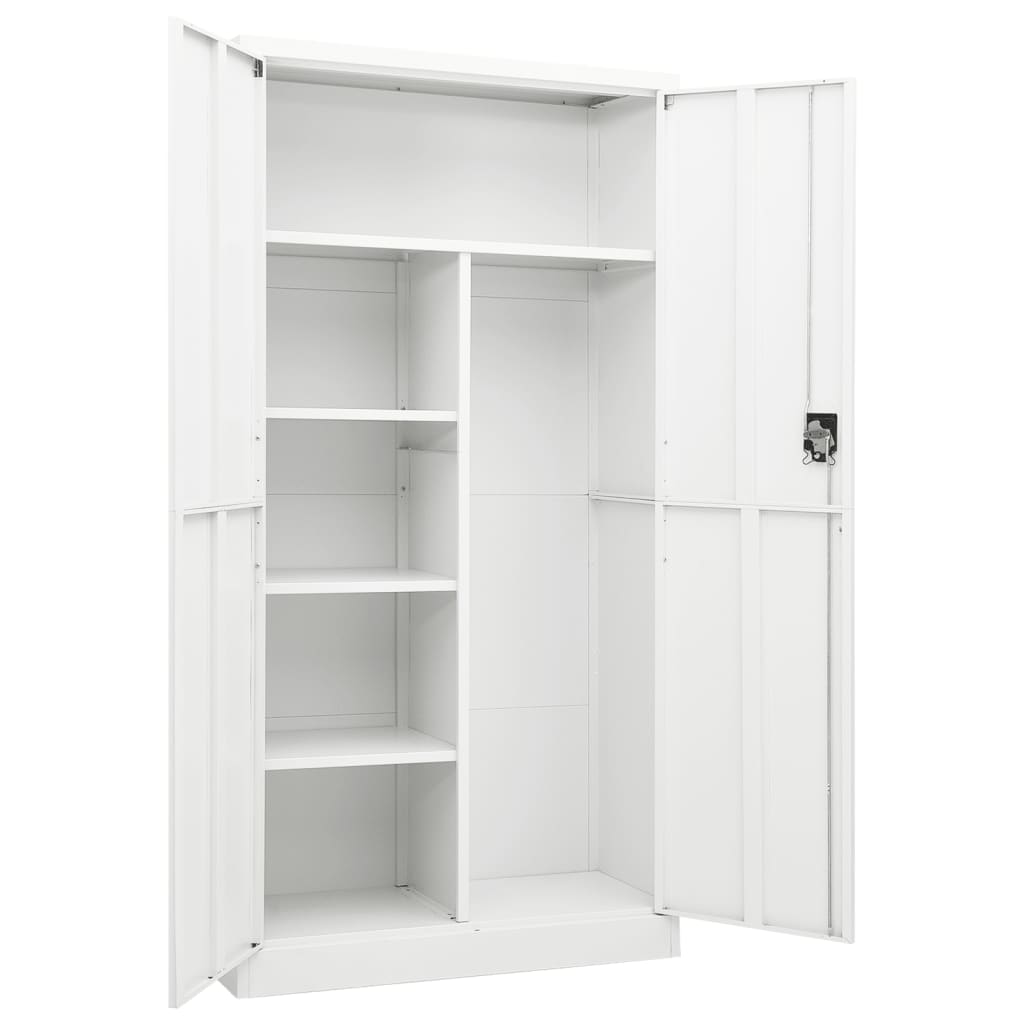 vidaXL Locker Cabinet Anthracite 90x40x180 cm Steel