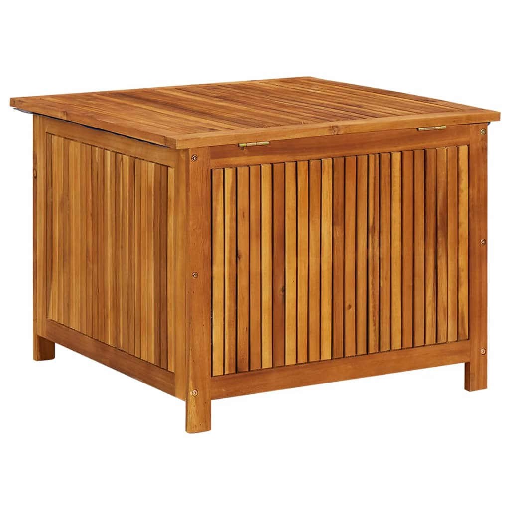 vidaXL Garden Storage Box 75x75x58 cm Solid Acacia Wood