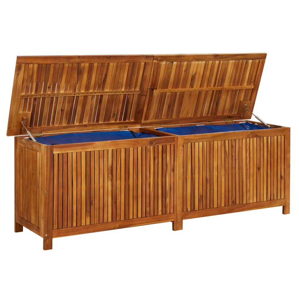 vidaXL Garden Storage Box 150x50x58 cm Solid Acacia Wood