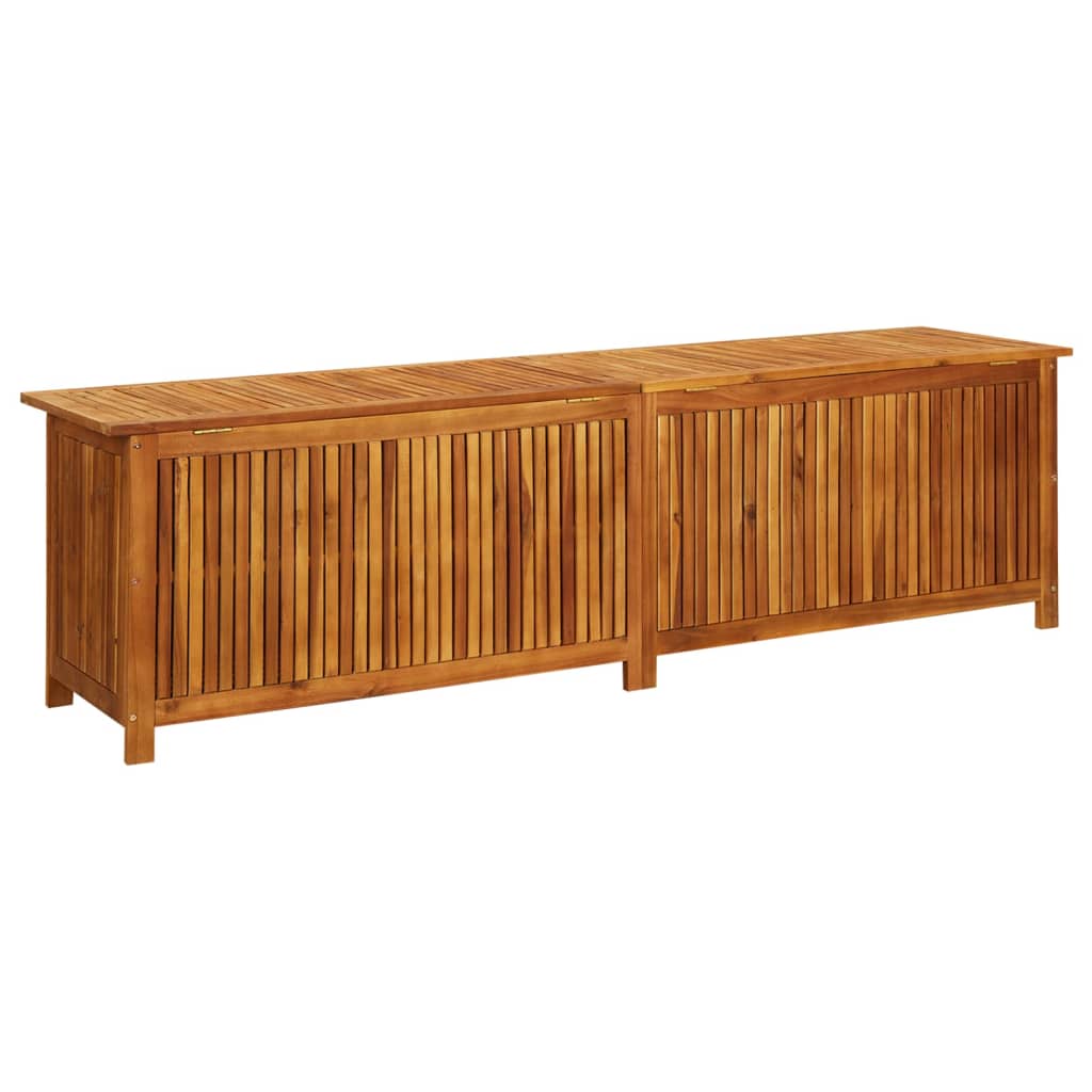 vidaXL Garden Storage Box 150x50x58 cm Solid Acacia Wood