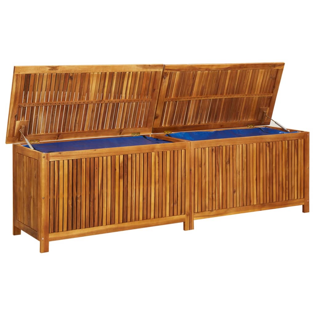 vidaXL Garden Storage Box 150x50x58 cm Solid Acacia Wood