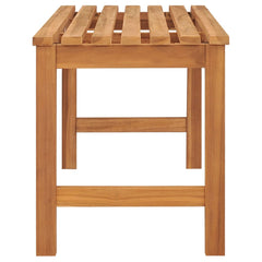 vidaXL Garden Bench 114 cm Solid Teak Wood