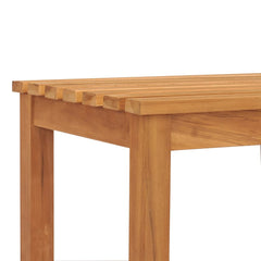 vidaXL Garden Bench 114 cm Solid Teak Wood