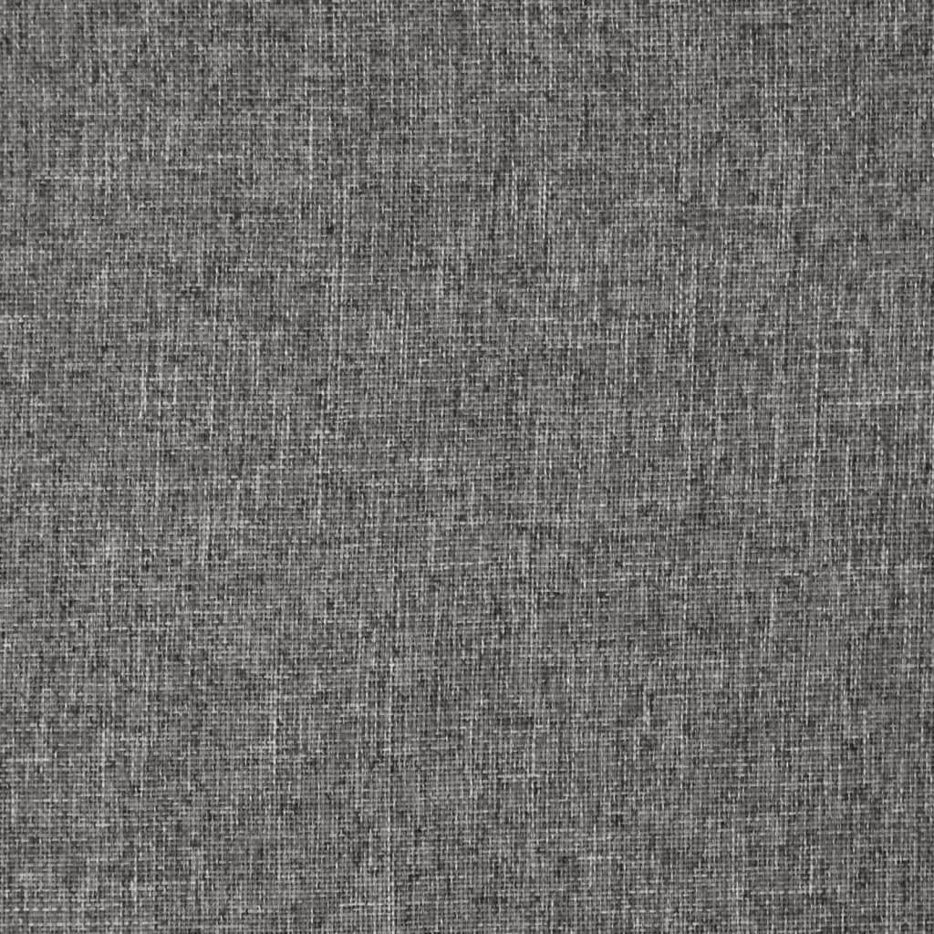vidaXL Swivel Floor Chair Light Grey Fabric