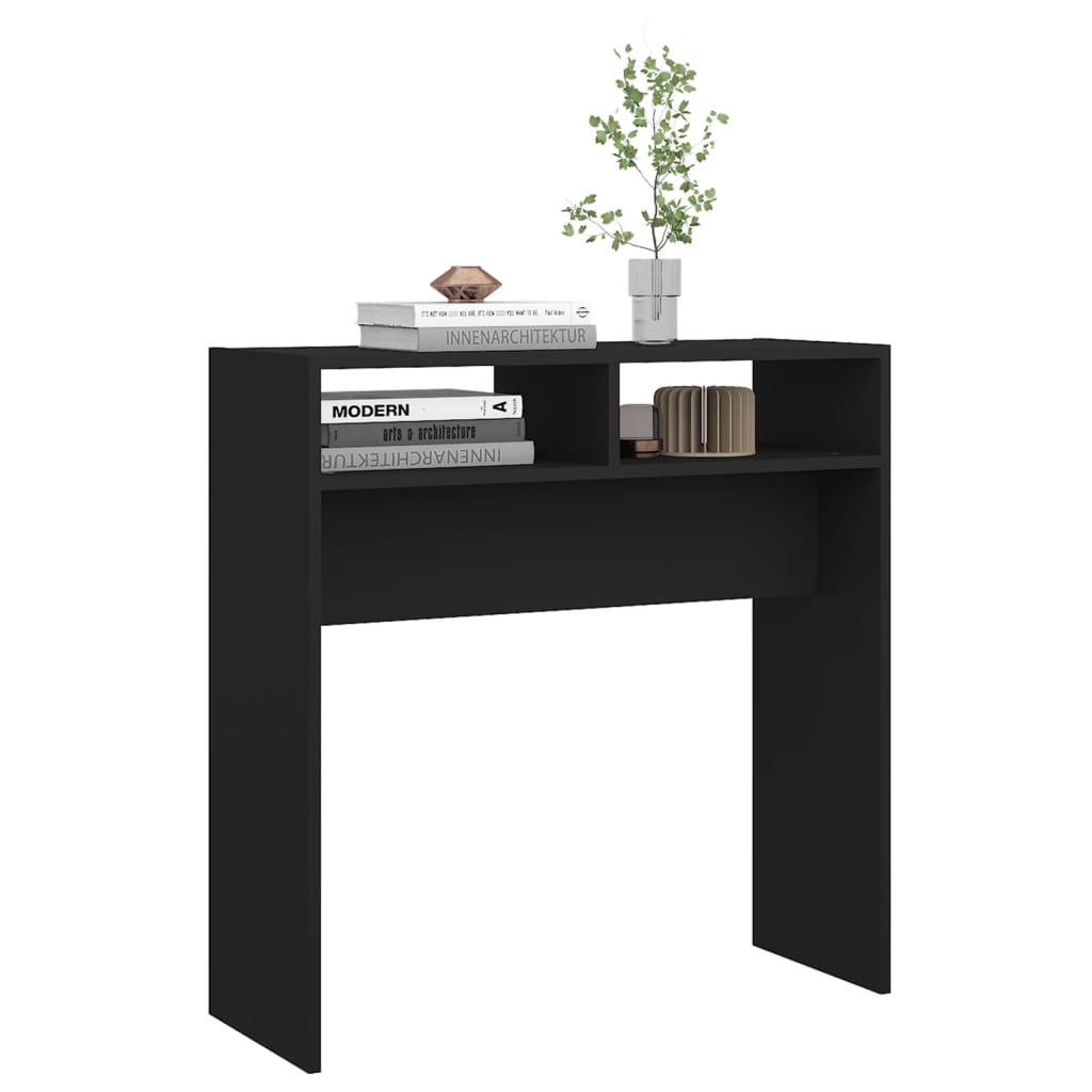 vidaXL Console Table Concrete Grey 102x30x80 cm Engineered Wood