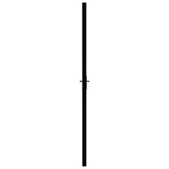 vidaXL Interior Door ESG Glass and Aluminium 83x201.5 cm Black