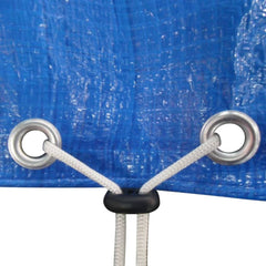 vidaXL Pool Covers 2 pcs for 450-457 cm Round Above-Ground Pools