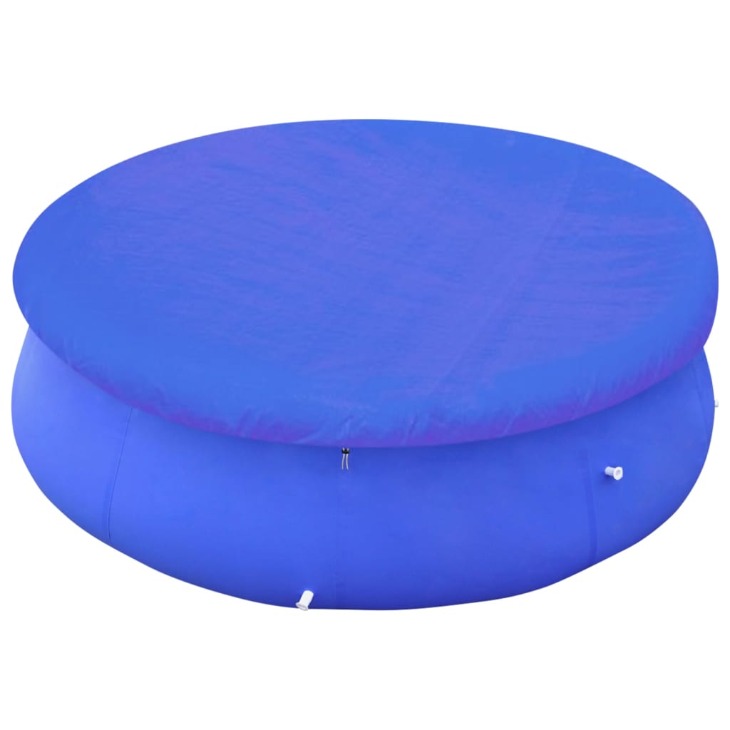 vidaXL Pool Covers 2 pcs PE Round 460 cm 90 g/m²