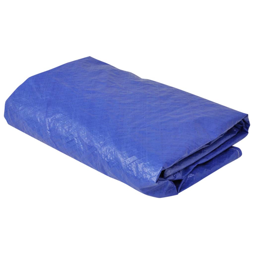 vidaXL Pool Covers 2 pcs PE Round 460 cm 90 g/m²