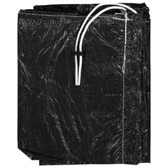 vidaXL Umbrella Covers 2 pcs with Zipper PE 175 cm