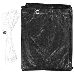vidaXL Garden Furniture Covers 2 pcs 6 Eyelets 160x80x75 cm