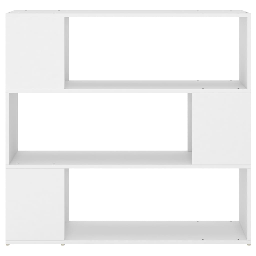 vidaXL Book Cabinet Room Divider White 100x24x94 cm