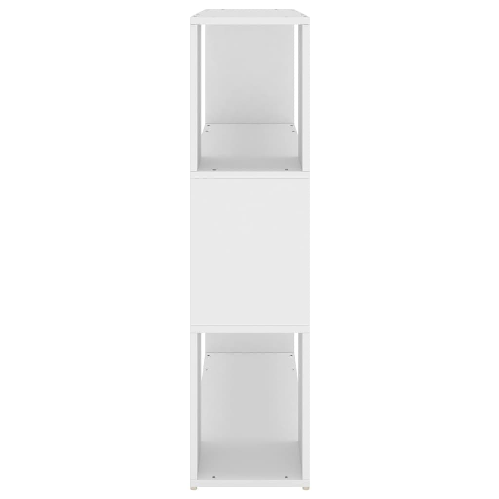 vidaXL Book Cabinet Room Divider White 100x24x94 cm