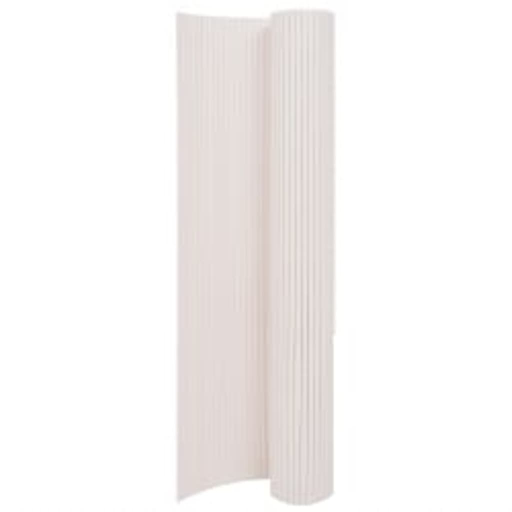 vidaXL Double-Sided Garden Fence 110x400 cm Grey