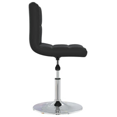 vidaXL Dining Chair Black Faux Leather