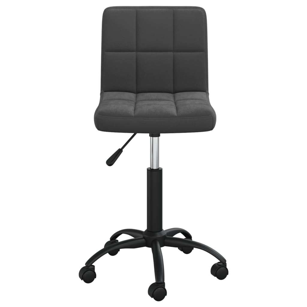 vidaXL Swivel Dining Chair Brown Velvet