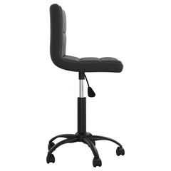 vidaXL Swivel Dining Chair Brown Velvet