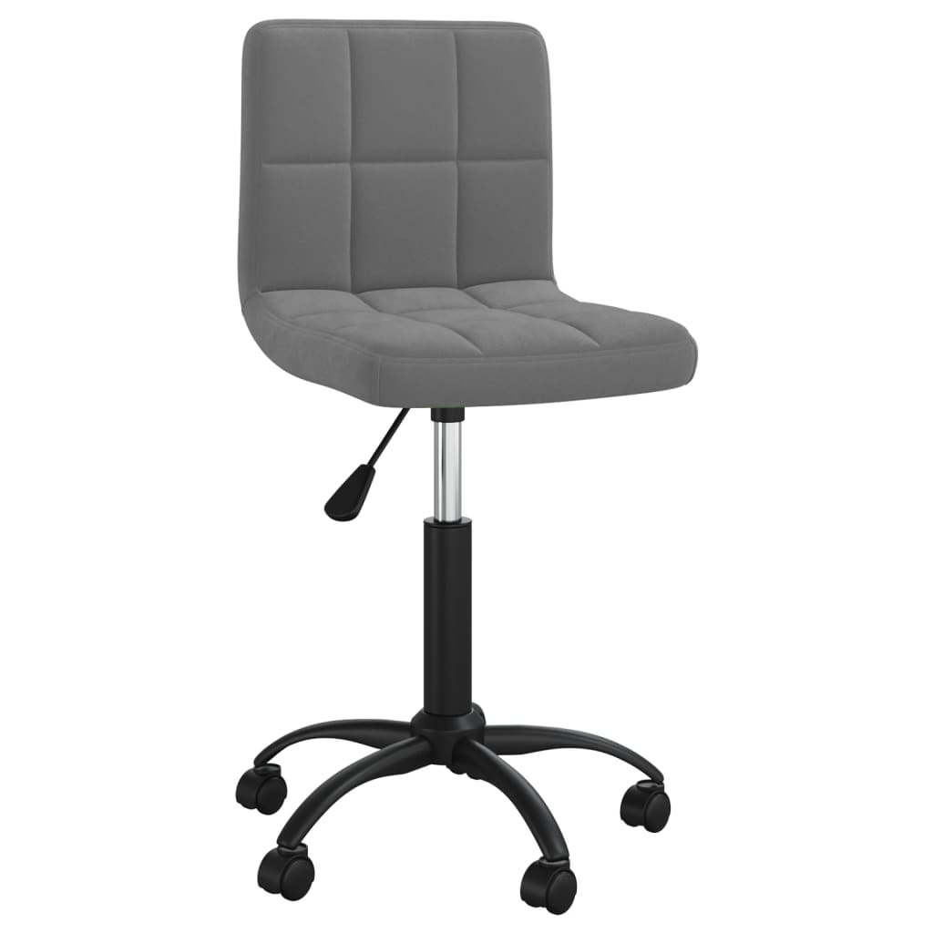 vidaXL Swivel Dining Chair Brown Velvet